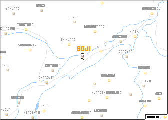 map of Boji