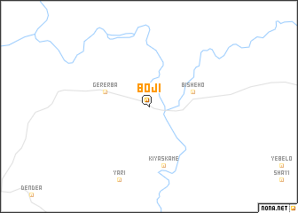 map of Bojī