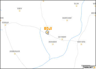 map of Boji