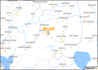 map of Bojoe