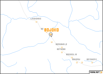 map of Bojoko