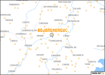 map of Bojongmengu 2