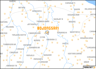 map of Bojongsari