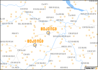 map of Bojong 1