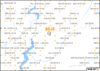 map of Bojo
