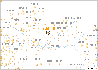 map of Bojrai