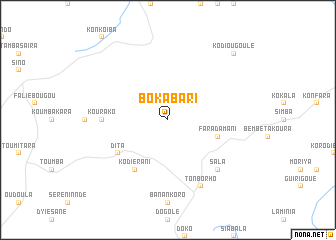 map of Bokabari