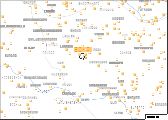 map of Bokai