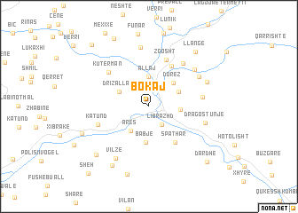 map of (( Bokaj ))