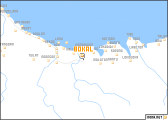 map of Bokal