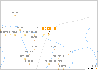 map of Bokama