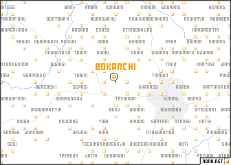 map of Bokanchi