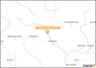 map of Bokangandwa