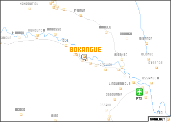 map of Bokangue
