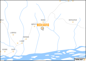 map of Bokapo