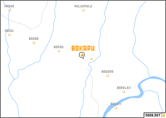 map of Bokapu