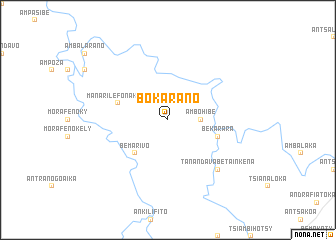 map of Bokarano