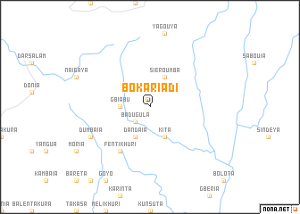 map of Bokariadi