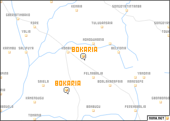 map of Bokaria