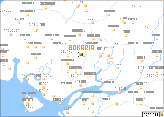 map of Bokaria