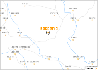 map of Bokariya