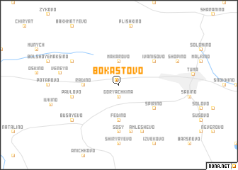 map of Bokastovo