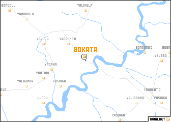 map of Bokata