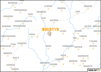 map of Bokatya