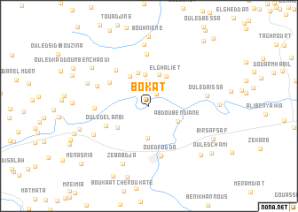 map of Bokat