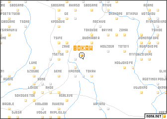 map of Bokaw