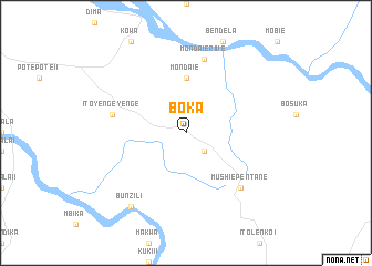 map of Boka