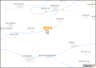 map of Boka