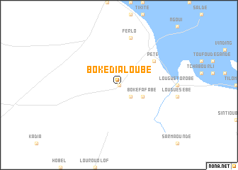 map of Boké Dialoubé