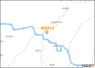 map of Bokele