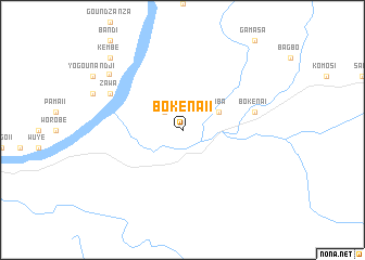 map of Bokena II