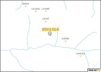 map of Bokenda