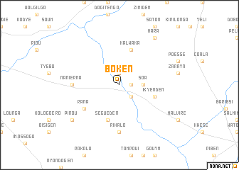 map of Boken