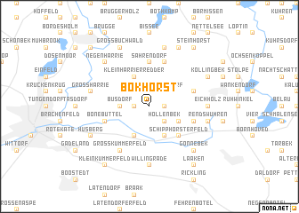 map of Bokhorst