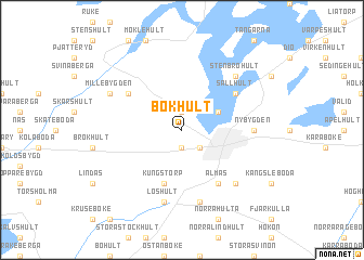 map of Bökhult