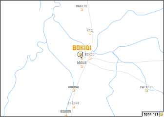 map of Bokidi