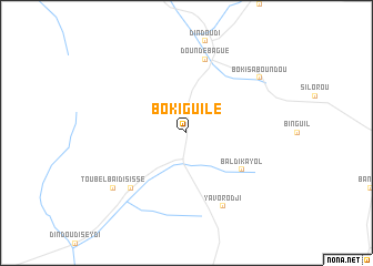 map of Bokiguilé