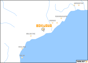 map of Bokijawa