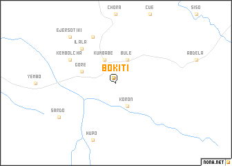 map of Bokʼītī