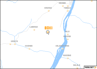 map of Boki