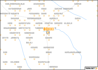 map of Bokki