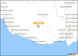 map of Bok Koŭ