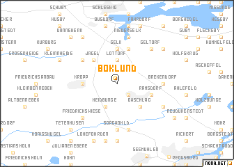 map of Boklund