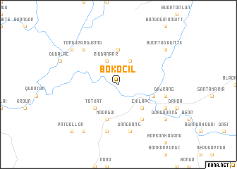 map of Bo Kocil