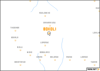 map of Bokoli