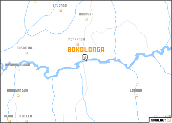 map of Bokolonga